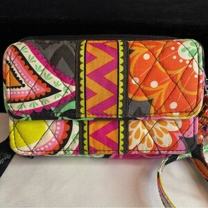 Vera Bradley Crossbody adjustable strap wallet